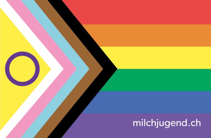 Milchjugend-Sticker: Progressive Flag – Bild 2